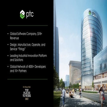 PTC Corporate Overview 2018