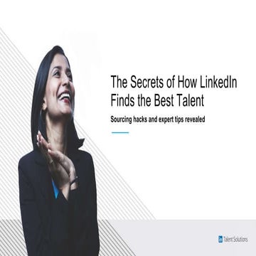 The Secrets of How LinkedIn Finds the Best Talent
