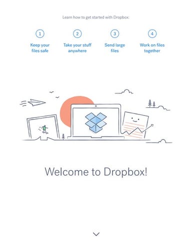 Get started with dropbox