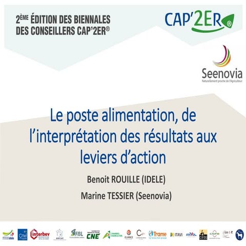 2e biennales CAP2ER - atelier alimentation
