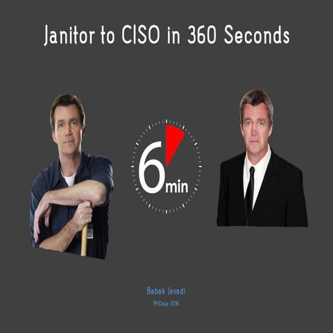 Janitor to CISO in 360 Seconds: Exploiting Mechanical Privilege Escalation