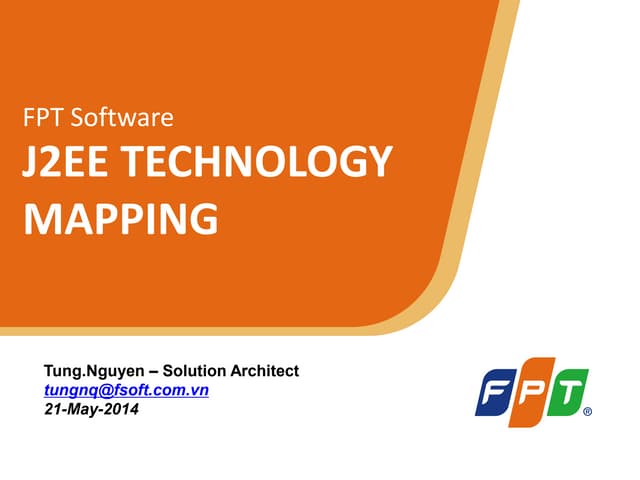 J2EE Technology Mapping-21-may-2014