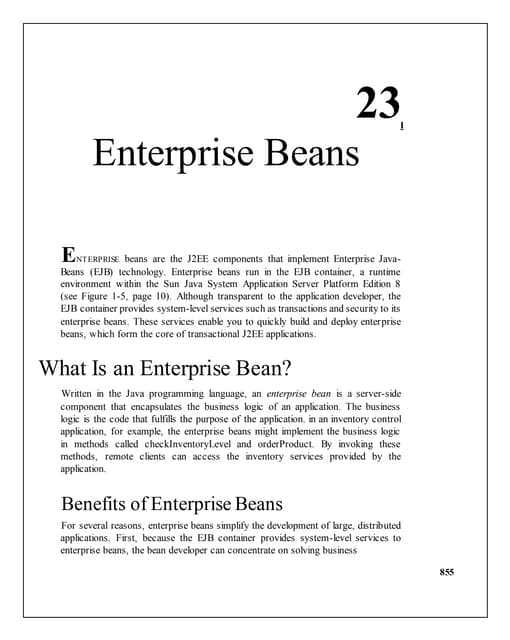 J2 ee tutorial ejb