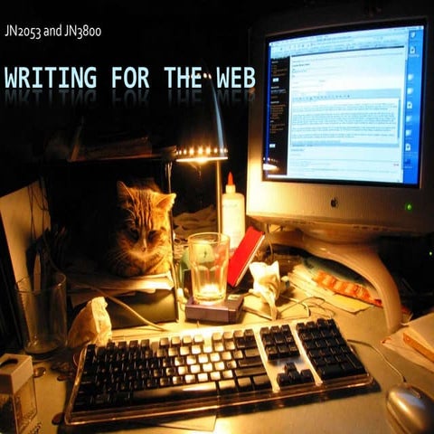J3800   l4 writing for the web