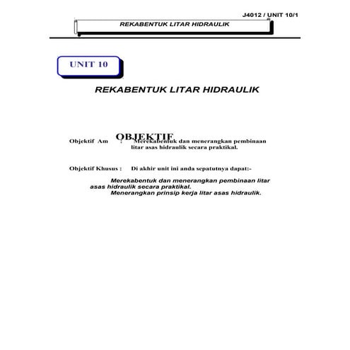 J4012 pneumatik dan hidraulik unit10