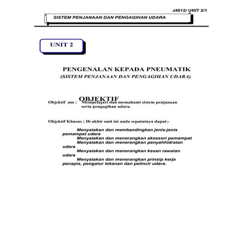 J4012 pneumatik dan hidraulik unit2