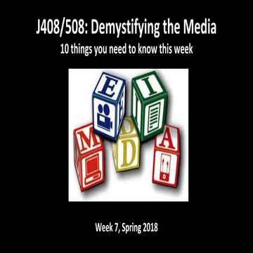 10 things you need to know this week (w/c 14th May 2018)