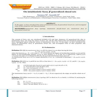 On intuitionistic fuzzy 휷 generaliz...