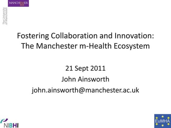 Technology Ventures Event - Mmubs / Dbms presentations