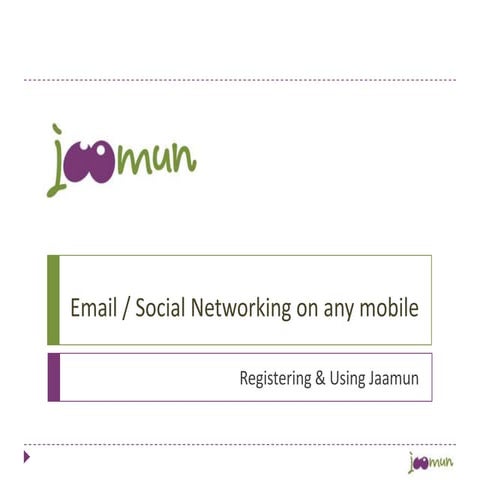Jaamun Registration & Use