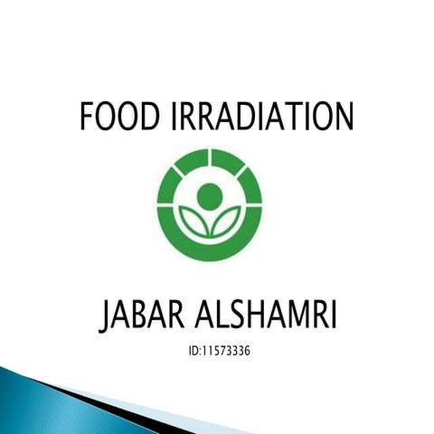food irradiation 