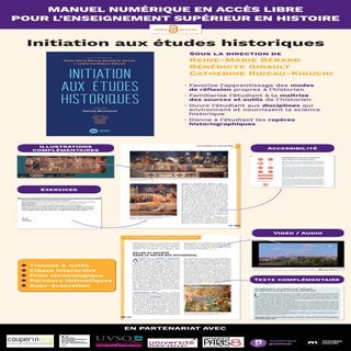 Jabes 2021 - Poster "Initiation aux études historiques"