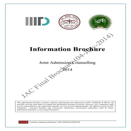 Jac admission 2014 final