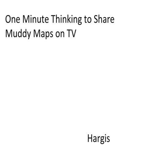 Jace Hargis 1 Minute Think to Share Muddy Maps