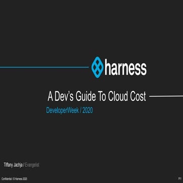 A Developer's Guide to Cloud Costs