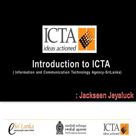 Introduction to ICTA - Org Study Presentation  