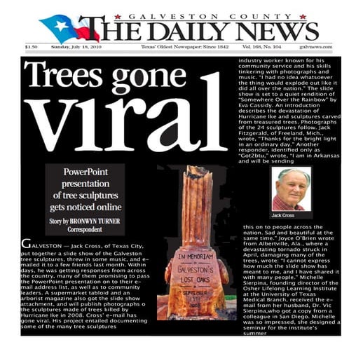 Jack Cross Tree Sculptures