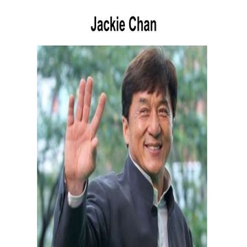 Jackie chan