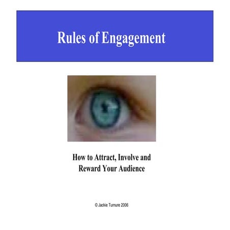 Rules of Engagement - Jackie Turnure