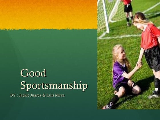 Sportsmanship | PPT