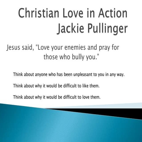 Jackie pullinger | PPTX