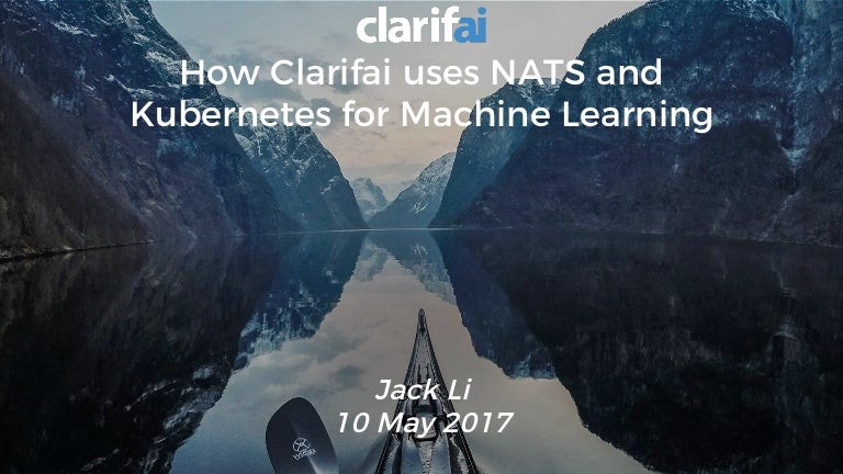 clarifai machine learning