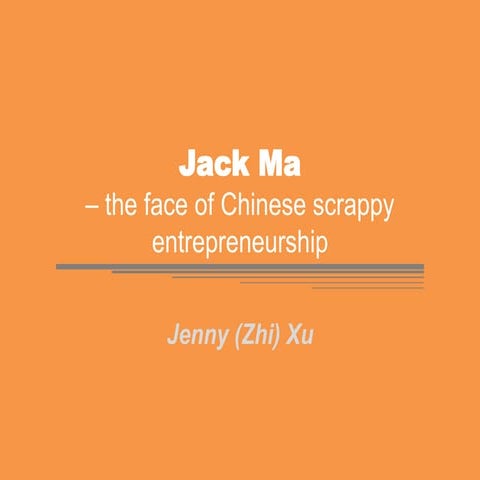 Jack Ma by Jenny Xu