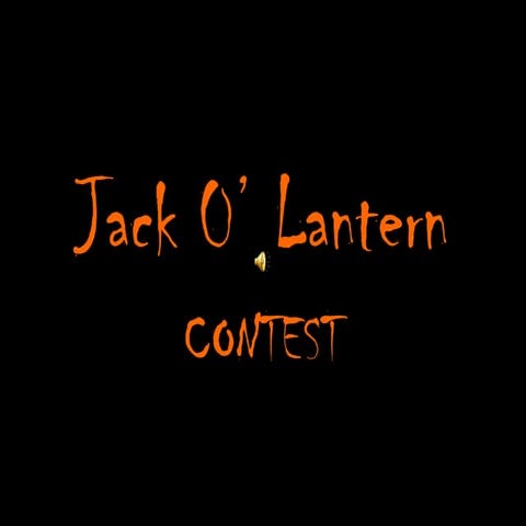Jack O Lantern contest
