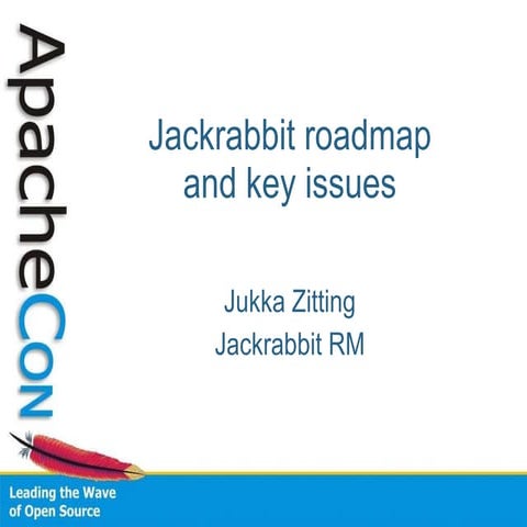Jackrabbit Roadmap