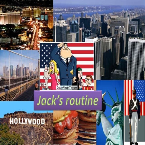 Jack's daily routine | PPTX