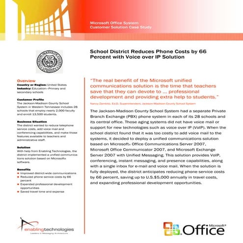 Jackson Madison  Office Final