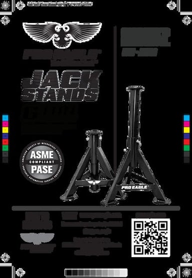 Jack Stands  Owners Manual print for testing slides