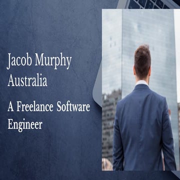 Jacob Murphy Australia - A Freelance Software Engineer