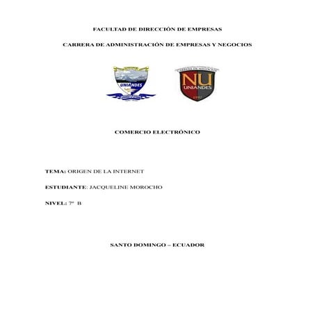 Jacqueline morocho origendelainternet