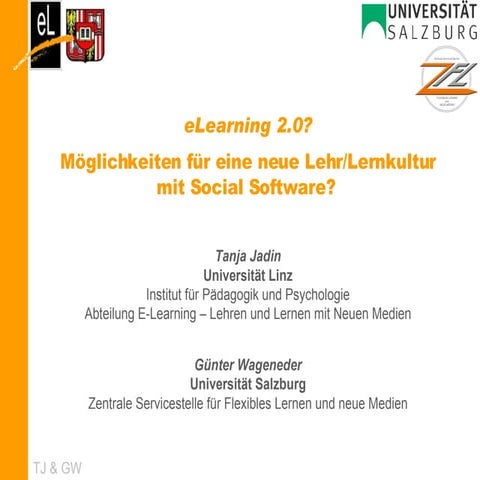 E-Learning 2.0.