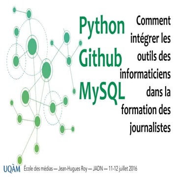 Journalisme et Programmation | PDF