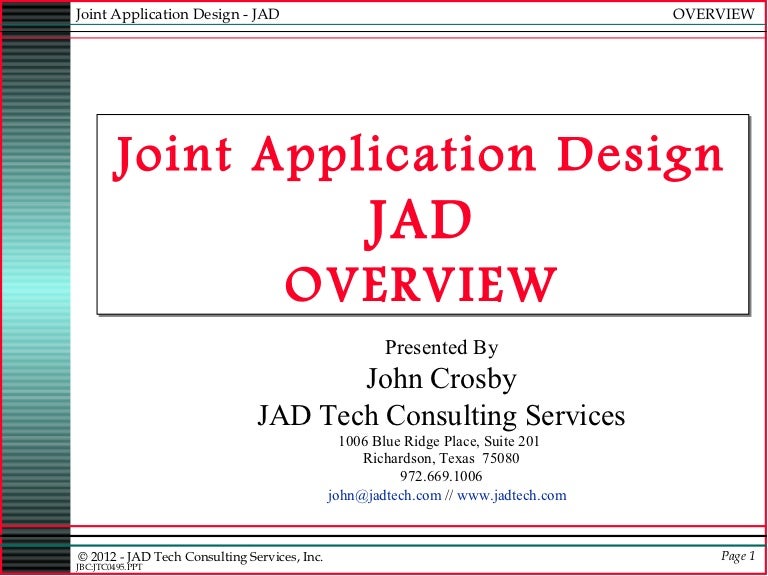 jad session example