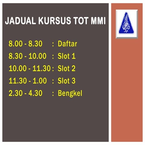 Jadual mmi