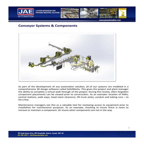 CS0022 - Automotive PBS Conveyor and Controls | PDF