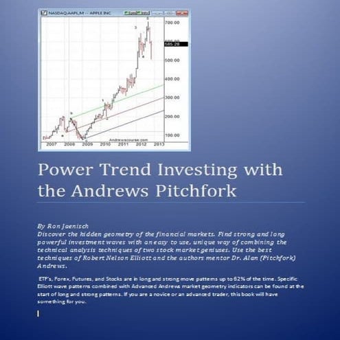 Jaenisch ron - power trend investing with andrews pithfork