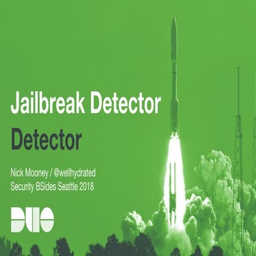 Jailbreak Detector Detector