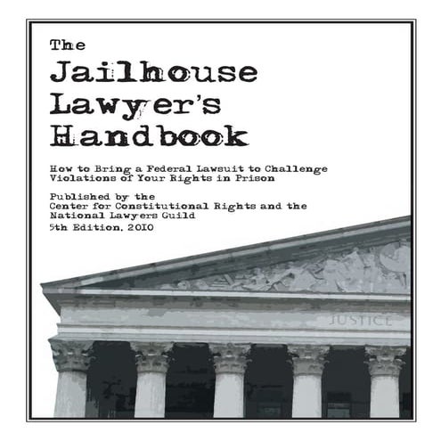 Jailhouse Lawyer's Handbook 5th edition, 2010CE