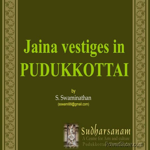 Jaina Vestiges in Pudukkottai 