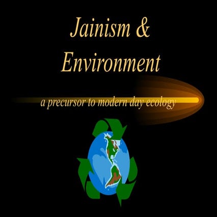 Jainism and environment