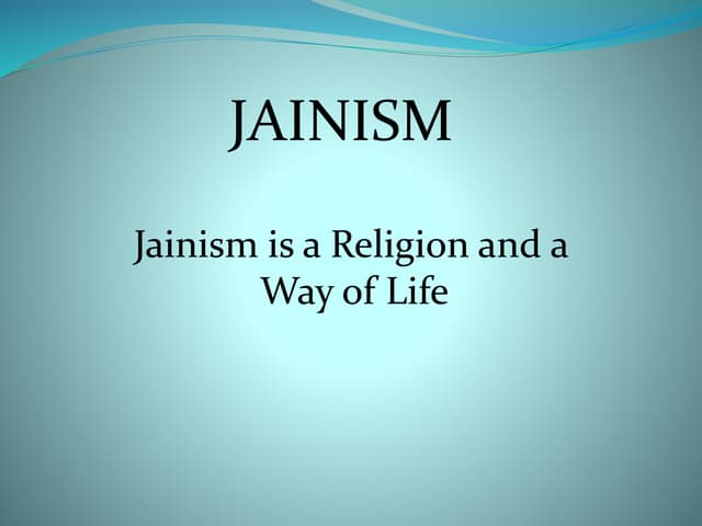 Jainism presentation