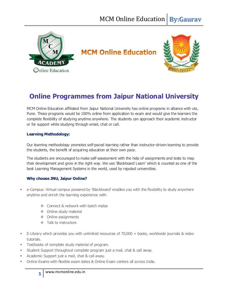 Jaipur national university,jaipur