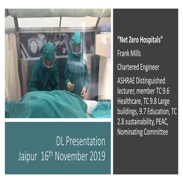 Jaipur presentation nett zero hospitals november 2019