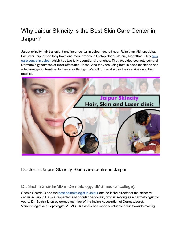 skin and hair care center