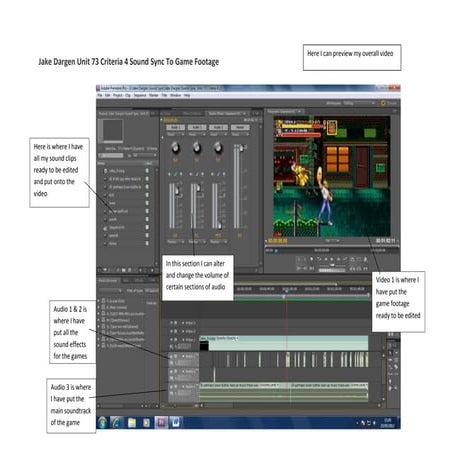 Jake dargen unit 73 criteria 4 sound sync to game footage screen shots