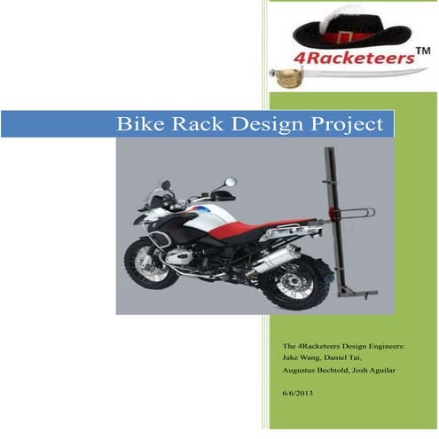 Bike Rack Design Project